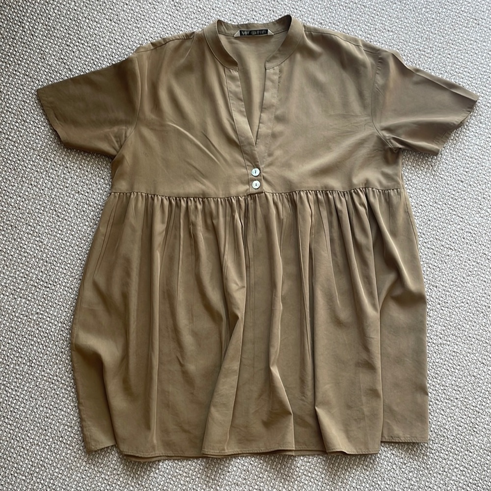 Zara Tan Top